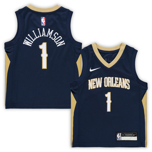 Zion Williamson New Orleans Pelicans Nike Preschool Replica Jersey &#8211; Icon Edition &#8211; Navy