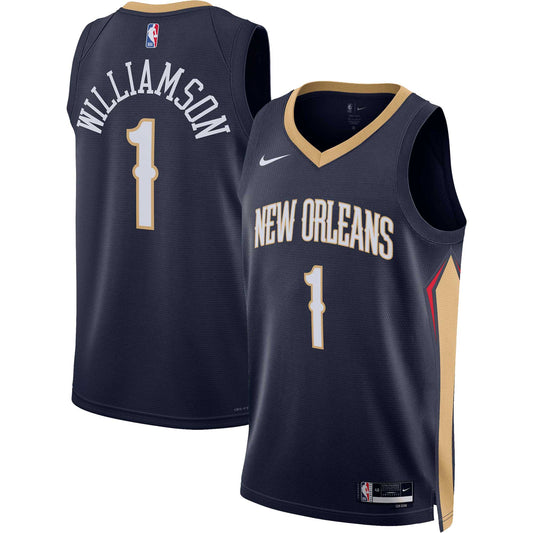 Zion Williamson New Orleans Pelicans Nike Unisex Swingman Jersey &#8211; Association Edition &#8211; Navy