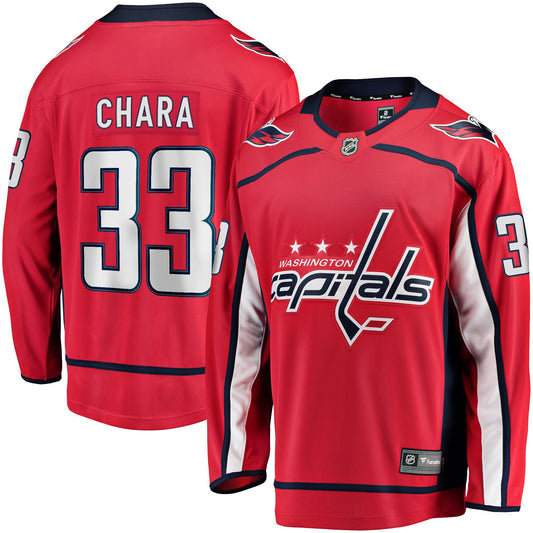 Zdeno Chara Washington Capitals Fanatics Branded Home Breakaway Player Jersey &#8211; Red