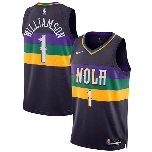 Zion Williamson New Orleans Pelicans Nike Unisex 2022/23 Swingman Jersey &#8211; City Edition &#8211; Purple